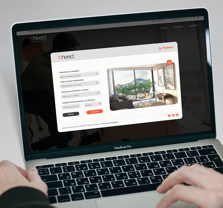 Widget comercial